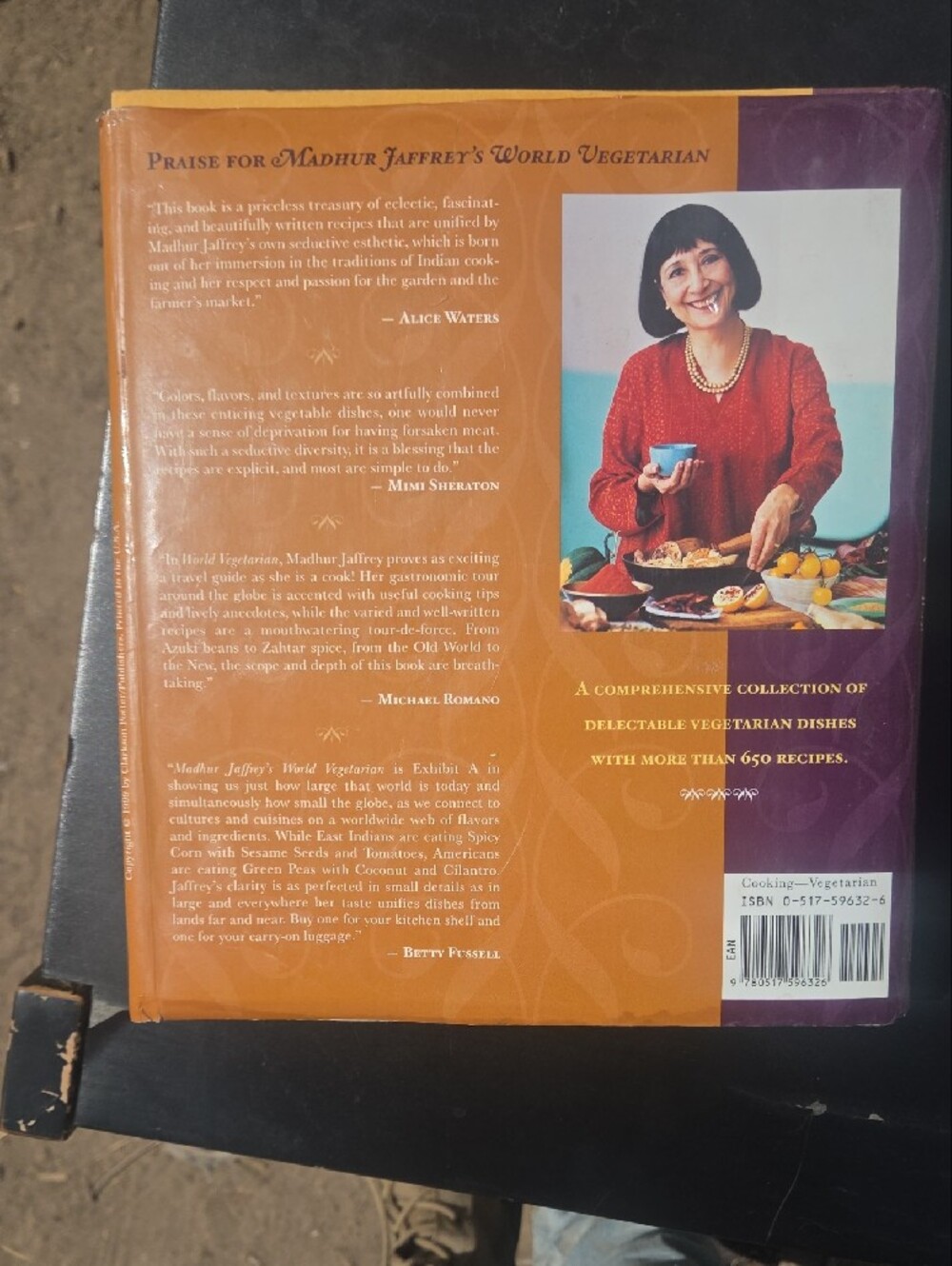 "Madhur Jaffey's, World Vegetarian "- A Hardcopy Recipe Book - Picture 3 of 10